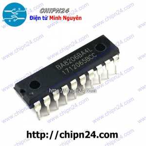 [DIP] IC BA8206BA4L DIP-20 (BA8206 20 chân) (IC Điều khiển quạt) (BA8206 BA 8206)