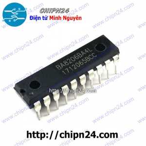 (DIP) IC BA8206BA4L DIP-20 (BA8206 20 chân) (IC Điều khiển quạt) (BA8206 BA 8206)