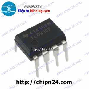 IC TL081 DIP-8 (TL081CP TL 081) (TL081CP TL 081)