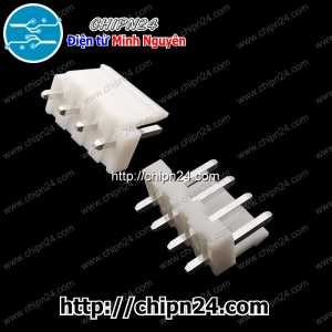 [10 cái] Header 4P VH3.96-4P Đực Thẳng