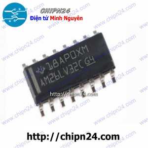 [SOP] IC Dán AM26LV32C SOP-16 (SMD) (AM26LV32 AM26LV32CDR RS-422)