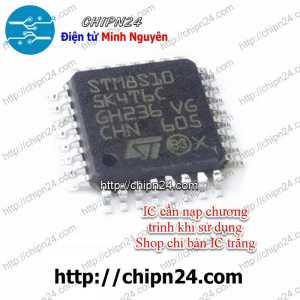 IC Dán STM8S105K4T6C LQFP-32 (SMD) (STM8S105K4T6 STM8S 105K4T6C)