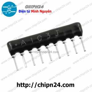 (K167) Điện trở thanh 9P 10K A103J (Trở Băng A09-103)
