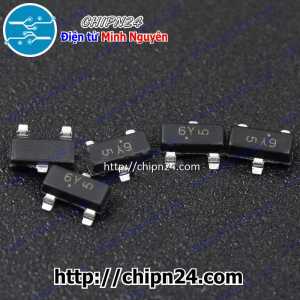 (SOP) Mosfet Dán MMBFJ177LT1G (6Y) SOT-23 10mA 25V kênh P JFET (SMD)