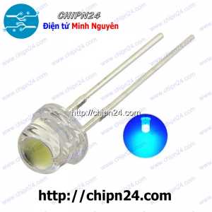 [10 con] Led 5mm Lùn Tim Lớn Xanh Dương (0.5W)