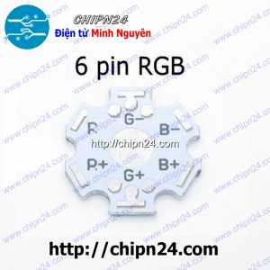 (K120) Tản nhiệt Led RGB 1W 3W