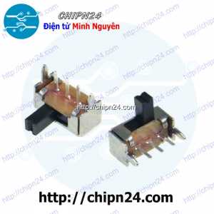 (K85) Công Tắc Gạt 2mm SK12D07 VG3 Cong (3 chân 2 vị trí)