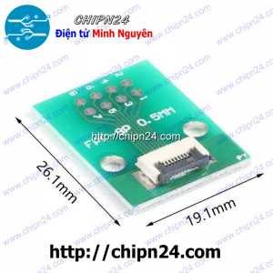 [KG1] Đế chuyển FFC 0.5mm 8P (Adapter FFC FPC)