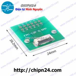 [KG1] Đế chuyển FFC 0.5mm 12P (Adapter FFC FPC)