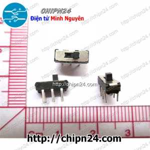 (K87) Công Tắc Gạt MSS-22D16 (2P2T 6 chân 2 vị trí Thẳng) 300mA