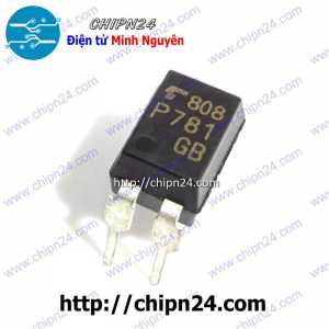 (DT) Opto TLP781 DIP-4 Đen Hàng Tốt (P781 GB TLP 781) (IC cách ly quang Opto)