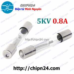 Cầu chì lò vi sóng 5KV 0.8A (6x40MM)