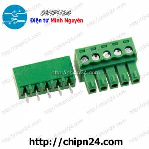 (F206) Domino 15EDG3.81 Thẳng 5P (Terminal 3.81mm 5 Chân)