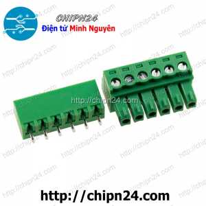 Domino 15EDG3.81 Thẳng 6P (Terminal 3.81mm 6 Chân)