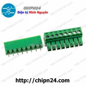 Domino 15EDG3.81 Thẳng 8P (Terminal 3.81mm 8 Chân)