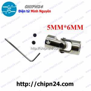(K66) Khớp Cardan 5-6mm (tặng Cây Mở Lục Giác M4)