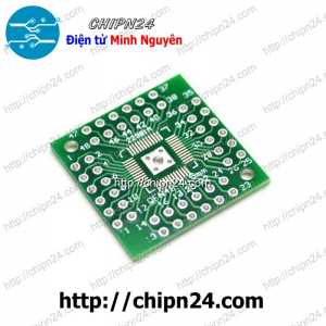 Đế chuyển QFN48 QFN44 QFP48 QFP44 sang DIP48 (PCB chuyển, Mạch chuyển)
