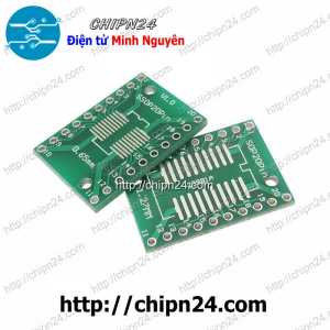 (K91) Đế chuyển SOP20 SSOP20 TSSOP20 sang DIP20 (PCB chuyển, Mạch chuyển)