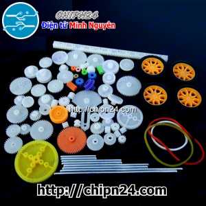 Bộ bánh răng nhựa đồ chơi 78 món