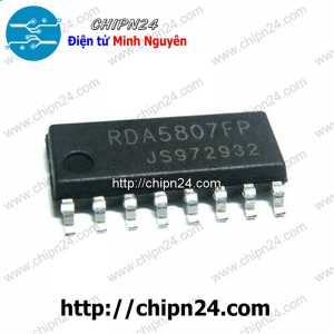 IC Dán RDA5807 SOP-16 Hàng Tốt (SMD) (RDA5807FP RDA5807)