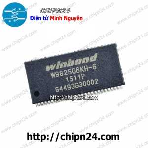 IC Dán W9825G6KH-6 TSOP-54 (SMD) (W9825G6KH) (Ram vang số)