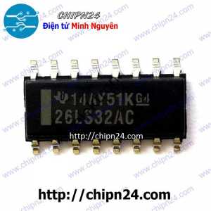 IC Dán AM26LS32 SOP-16 Hàng Tốt (SMD) (AM26LS32ACDR 26LS32AC)