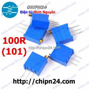 (K376) Biến trở tinh chỉnh Dọc 3296W 100R (101)