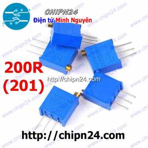 (K376) Biến trở tinh chỉnh Dọc 3296W 200R (201)