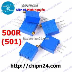 [KT2] Biến trở tinh chỉnh Dọc 500R (3296W)