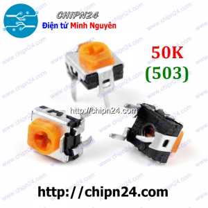 (K371) Biến trở cúc áo Cam 50K WH06-2C