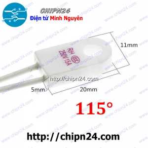 [F69] Cầu chì nhiệt RH 115 độ (15A 250V) (RH115)