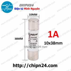 Cầu chì Sứ RT18 1A 250VAC (10x38mm) (RT14 R015)