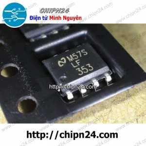 IC Dán LF353 SOP-8 Hàng Tốt (SMD) (LF353M LF353MX LF 353)