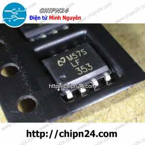 [SOP] IC Dán LF353 SOP-8 (SMD) (LF353M LF353MX LF 353)