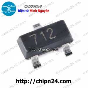 IC Dán SM712 (712) SOT-23 (SMD) (Diode TVS PSM712-LF-T7 SM 712 TCT)