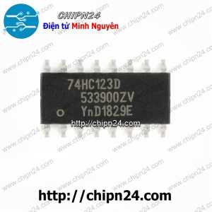 [SOP] IC Dán 74123 74HC123 SOP-16 (SMD) (74HC123D)