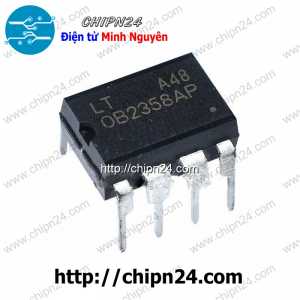 (DIP) IC OB2358AP DIP-8 (OB2358AP) (IC dao động nguồn xung)
