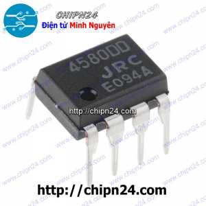 (DT) IC JRC4580 DIP-8 Hàng Tốt (NJM4580D JRC4580D JRC 4580D 4580)