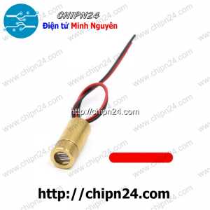 (Q5) Đầu phát Laser 3V 9mm Sáng Đỏ Dòng Kẻ (Laze)