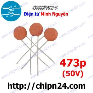 [50 con] Tụ gốm 473 50V (47nF 473p)