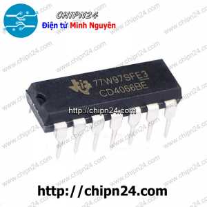 (DIP) IC CD4066 DIP-14 (CD4066BE CD 4066)