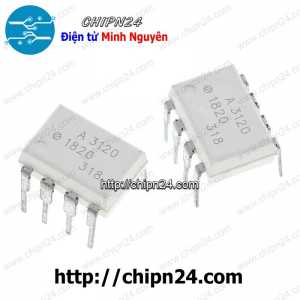 (DIP) Opto A3120 DIP-8 Trắng (FOD3120 FOD3120SD A F 3120)