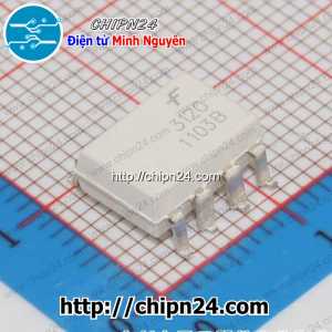 Opto Dán FOD3120 SOP-8 Trắng (SMD) (FOD3120 FOD3120SD A3120 A F 3120)