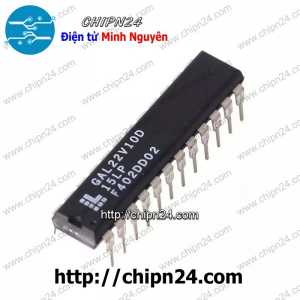 IC GAL22V10D DIP-24 (GAL22V10 GAL 22V10 22V10D)