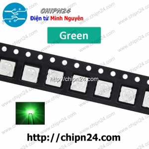 [10 con] (G35.1) Led Dán SMD 5050 Xanh Lá