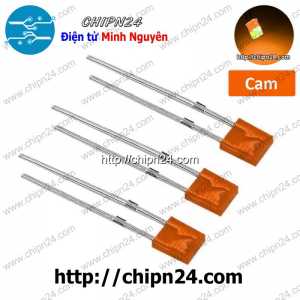 [25 con] (TK6) Led Dẹp 2x5x7mm màu Cam