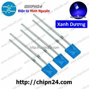 [25 con] (TK6) Led Dẹp 2x5x7mm màu Xanh Dương