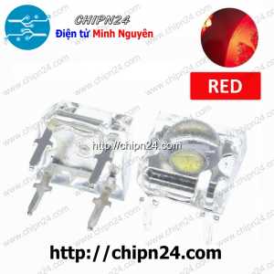[10 con] Led Piranha 5mm Đỏ 4P
