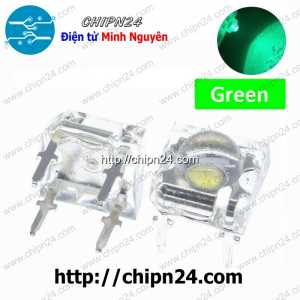 [10 con] (TK27) Led Piranha 5mm Xanh Lá 4P