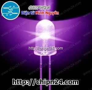[10 con] Led 5mm siêu sáng Tím (Led 5mm Trong Tím)